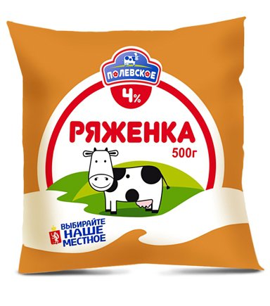 Ряженка "Полевское" 4% 500гр